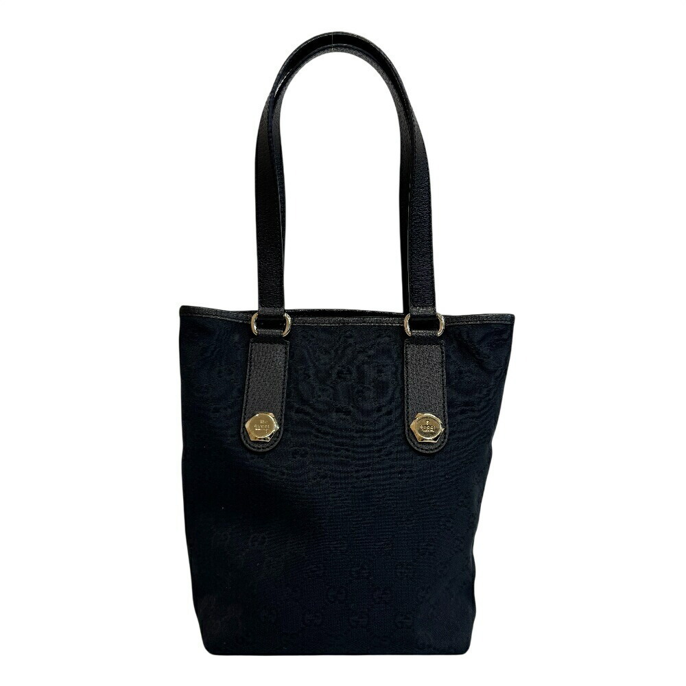 GUCCI GG Hand Tote Bag Black